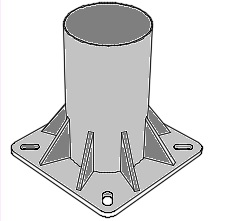 POSTES ALUMPOST – BASE POSTE